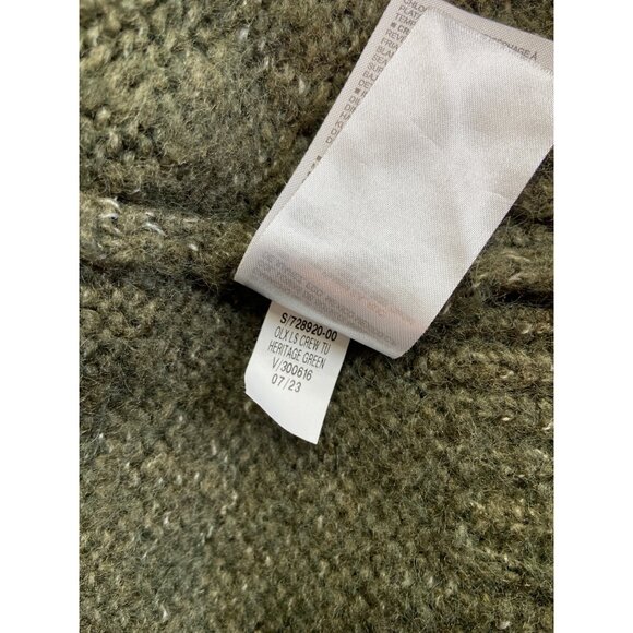 Old Navy Crewneck Sweater XXL Green Knit Heritage Relaxed Cozy Soft Pullover - Picture 6 of 8